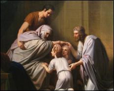 Jacob bénissant Manassé et Ephraïm