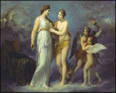 Vénus prétant sa ceinture à Junon