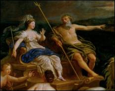 Neptune amenant Amphitrite à son palais