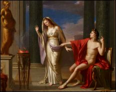 Apollon et la vestale